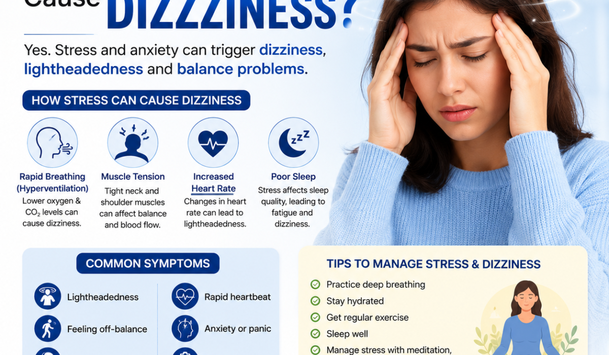 Can Stress Cause Dizziness?